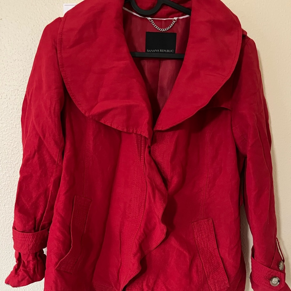 Red blazer